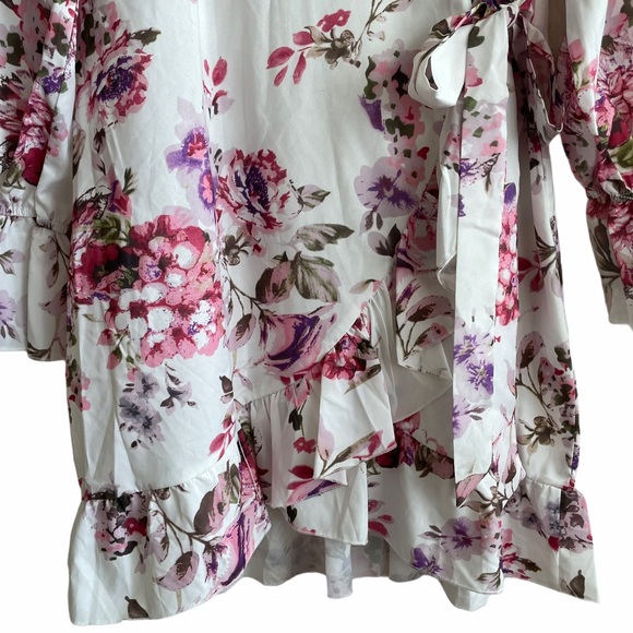 ASOS Parisian Tall floral mini dress size 10 - Picture 5 of 13